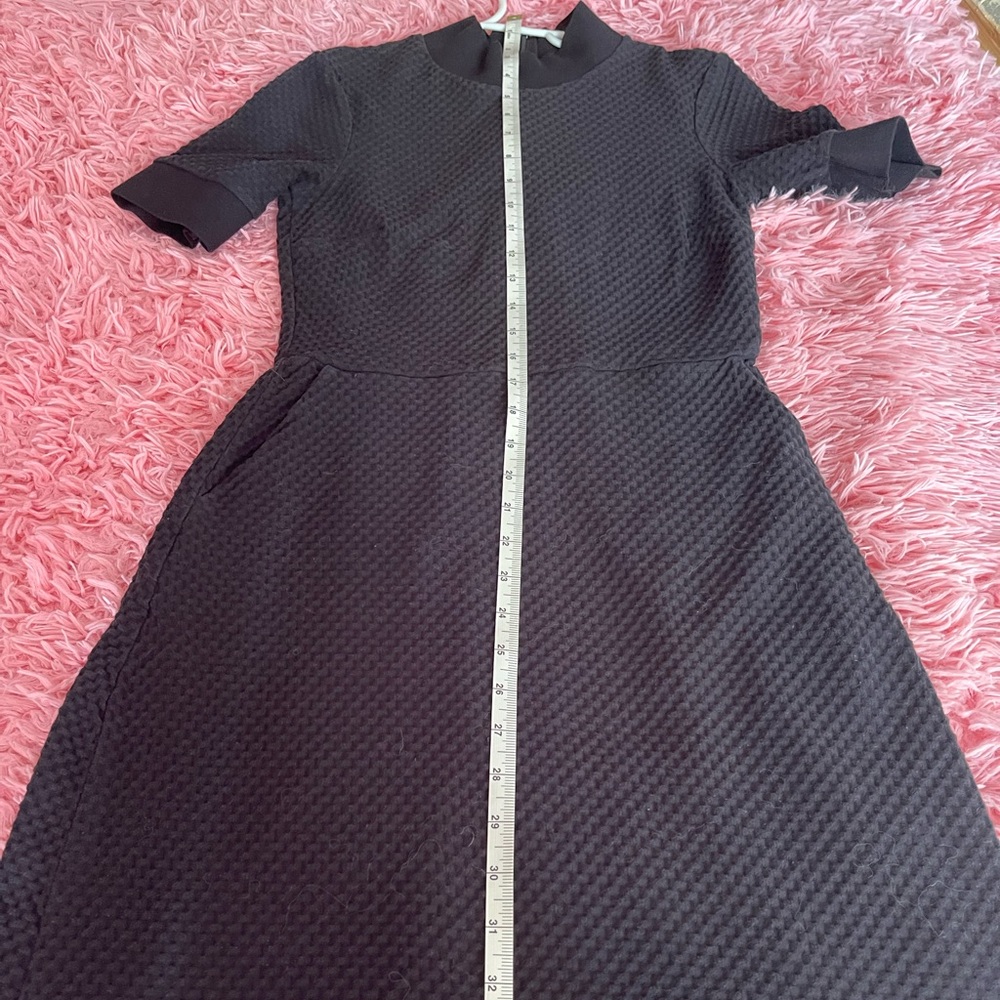 French Connection Black Textured girl’s Dress